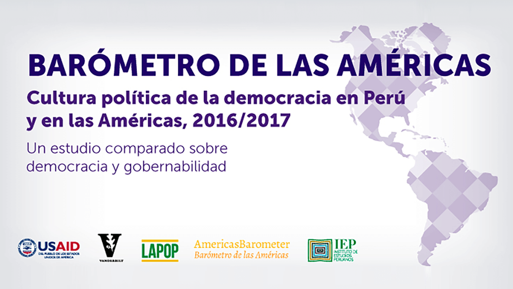 Cultura política de la democracia en Perú y en las Américas, 2016/2017